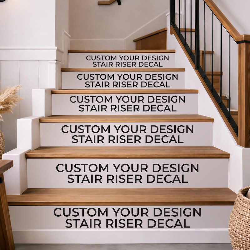 Stair Riser Decals - Etsy
