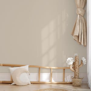 Carta da parati personalizzata a tinta unita staccabile e attaccabile, murale minimalista rimovibile per cameretta dei bambini, asilo nido o parete decorativa, design moderno semplice