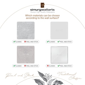 Refresh your home with self-adhesive and classic wallpaper options. The high-quality, custom-made designs are easy to apply by peeling and sticking, allowing you to quickly transform your space.