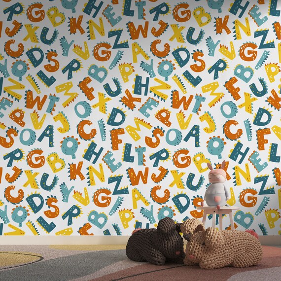Alphabet Wallpaper For Kids