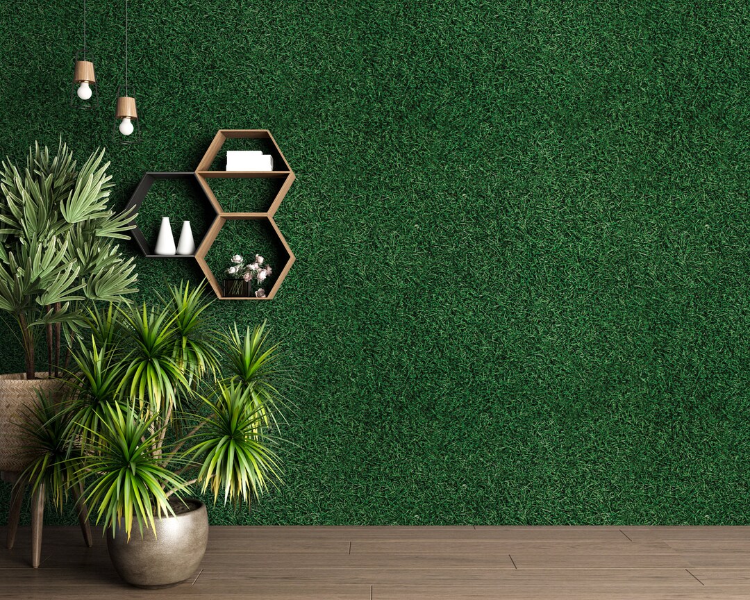 Green Grass Wallpaper / Grass Background Wallpaper / Nature - Etsy