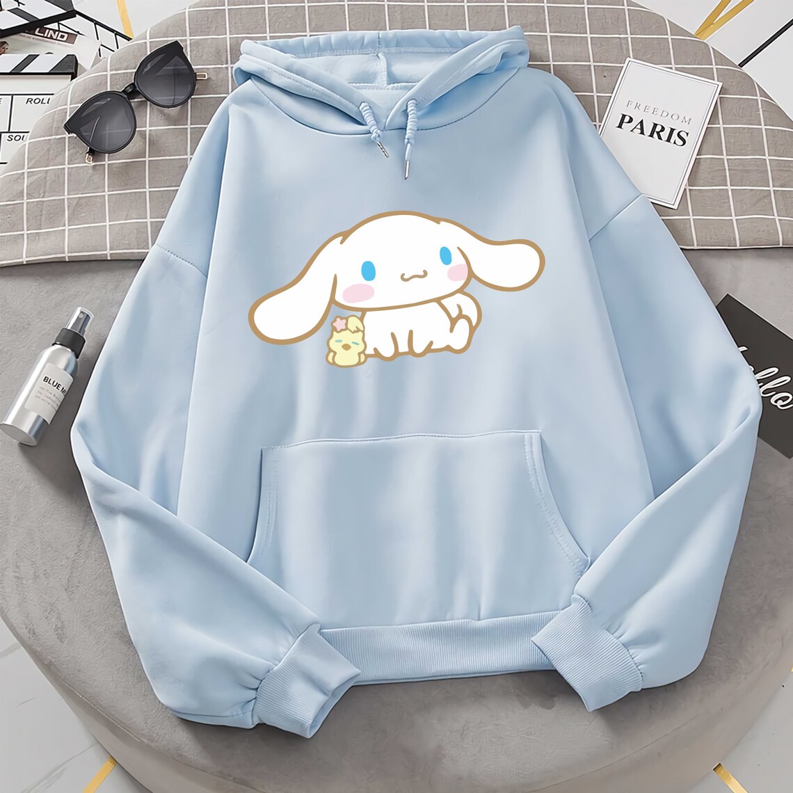 Cinnamoroll And Star Unisex Hoodie Harajuku Hoodie Kuromi Etsy