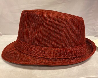 Red and Blue Fedora - Etsy