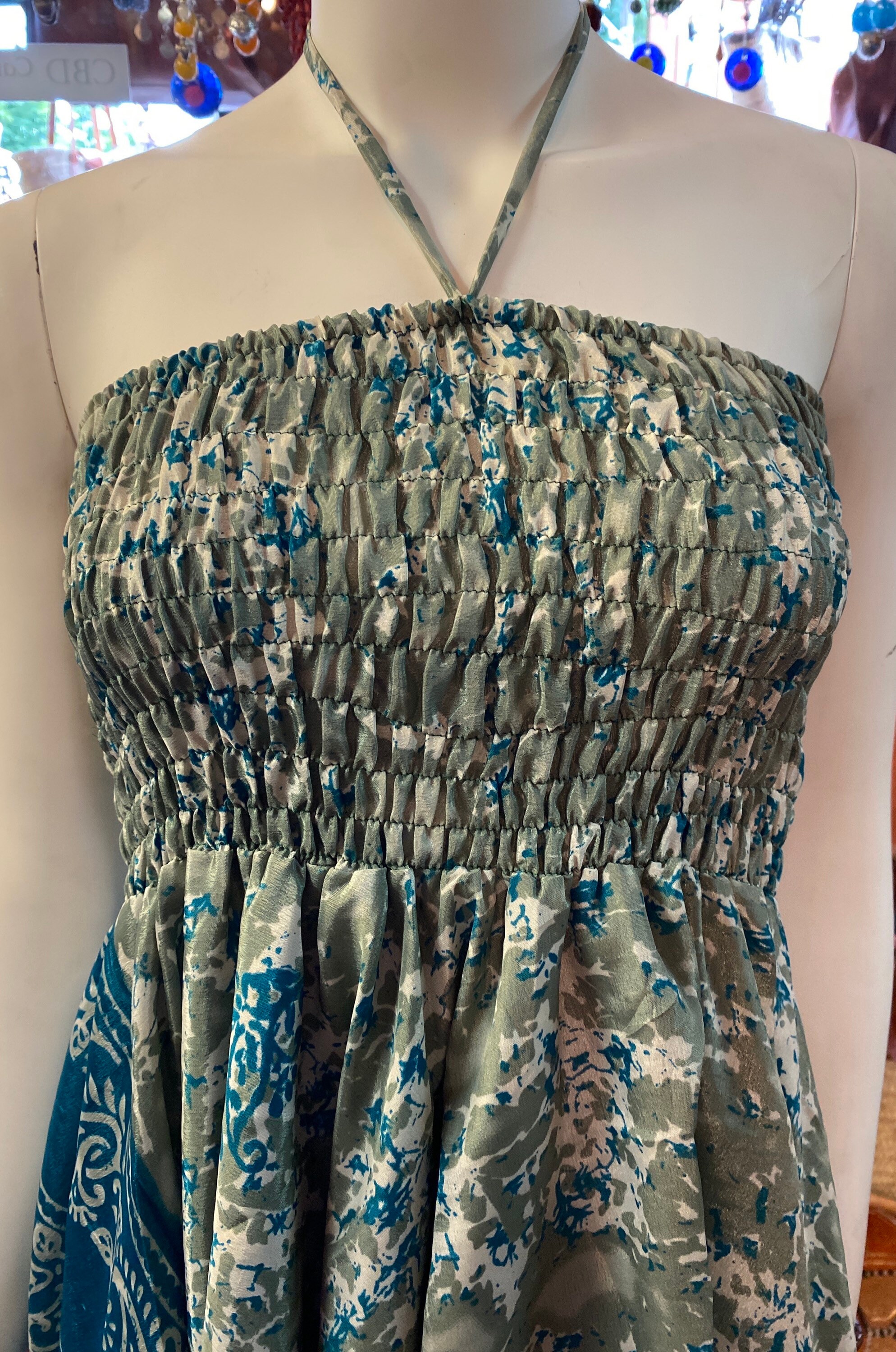 Robe patchwork robe mouchoir robe hippie dété pour femmes Etsy