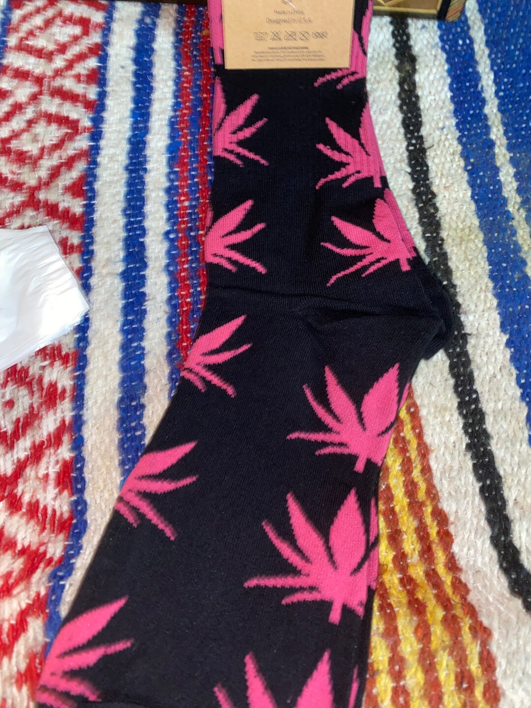 Women's Colorful Weed Sock Bundle - 6 Pair