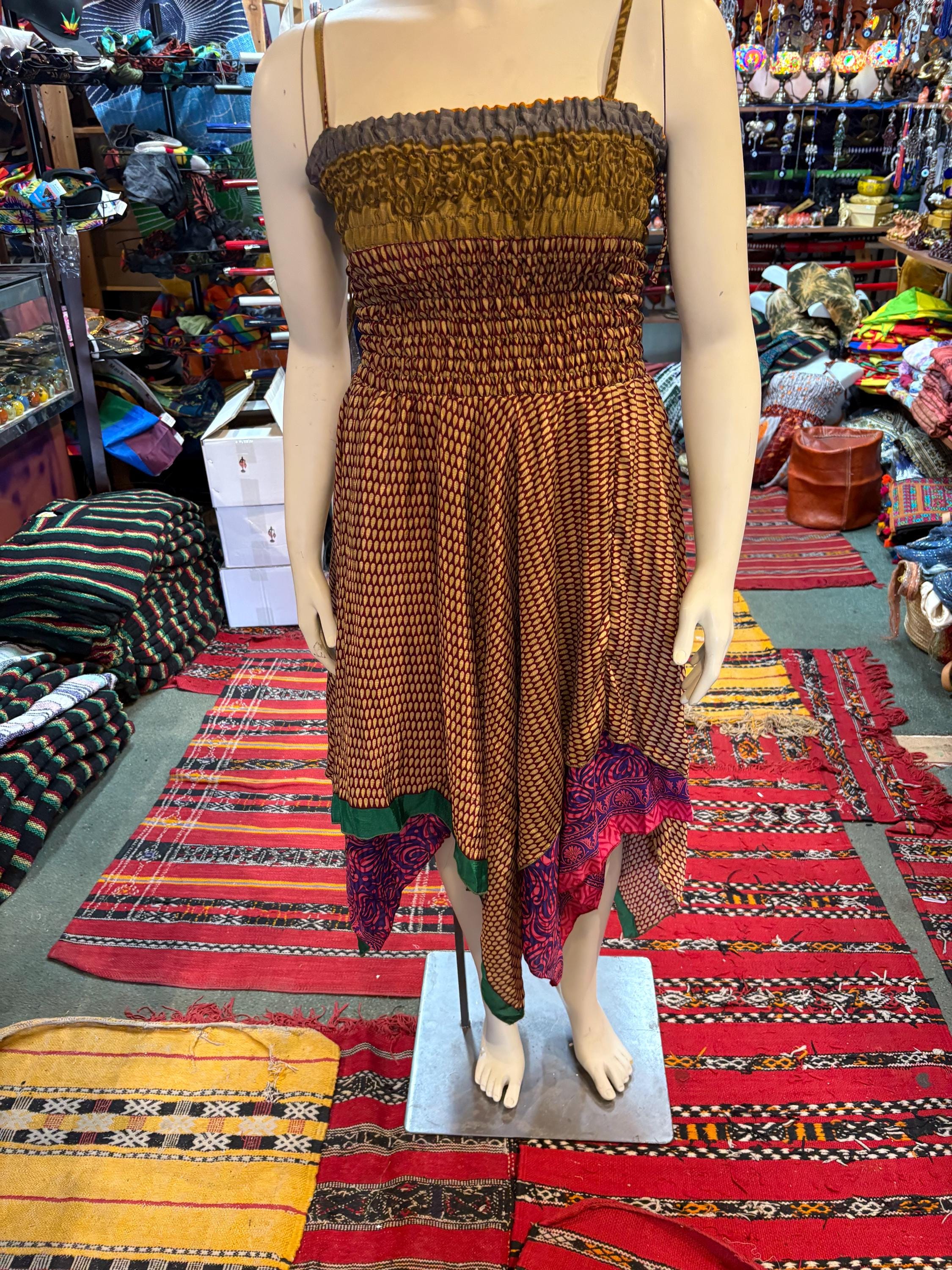 Silk Handkerchief Dress - Etsy