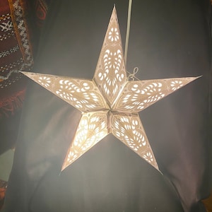 24” paper star lanterns,Christmas lights, holiday decorations, home ,wedding,festival and party decor