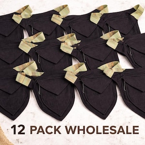 Wholesale Boho Waist Bags – 12 Pack Handmade Cotton Hip Pouches (12x9)