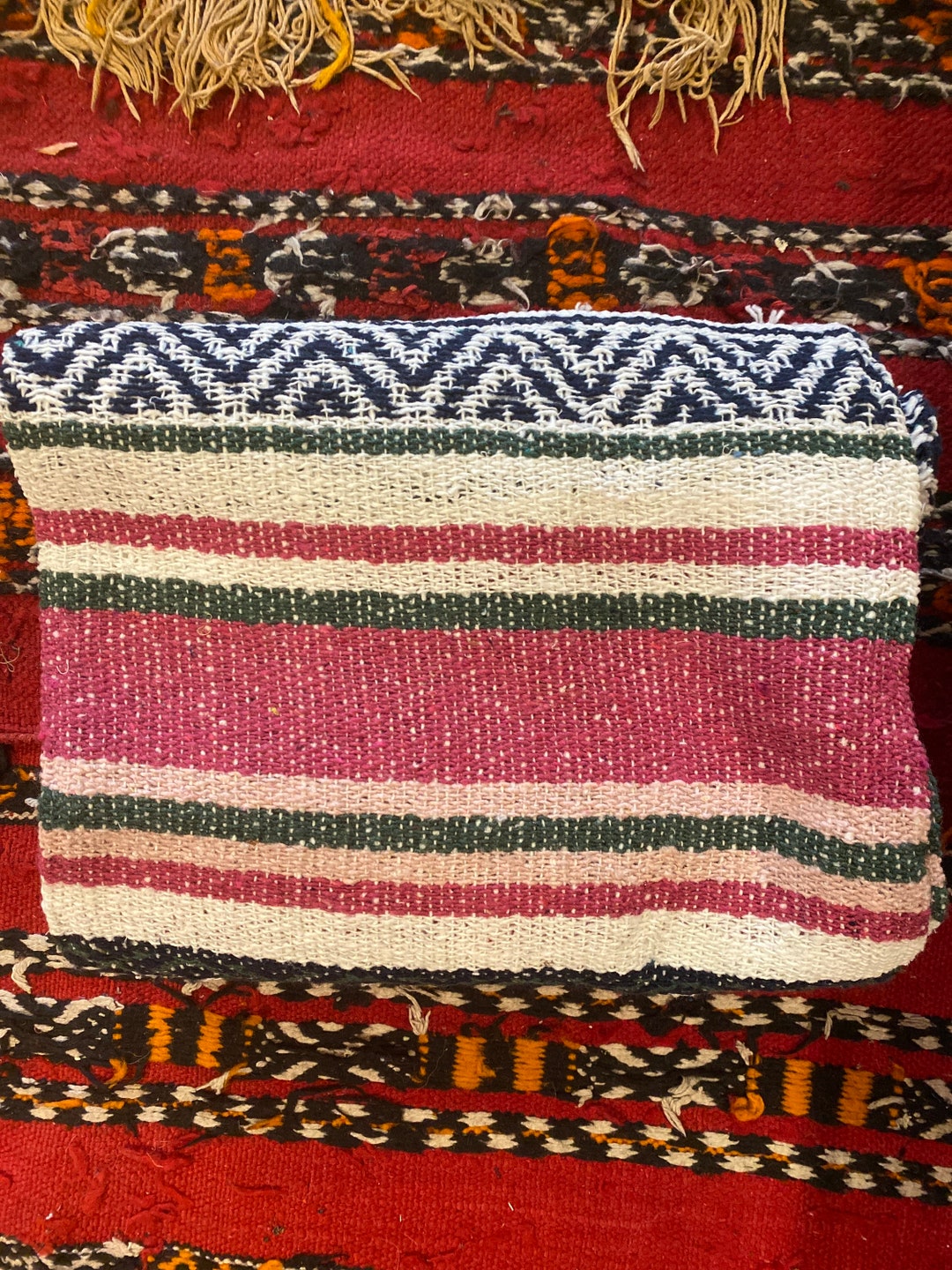 Mexican Blanket Yoga Blanket Beach Blanket Festival Blanket Etsy