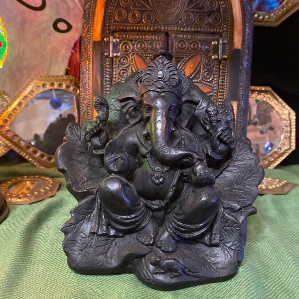 Ganesh Statue, Lord Ganesha Statue, Ganesh for Alter, Ganesh Figurine, Elephant God