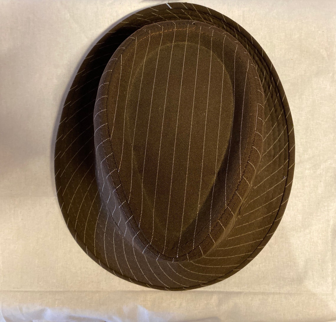 pinstriped fedora pinstriped fedora