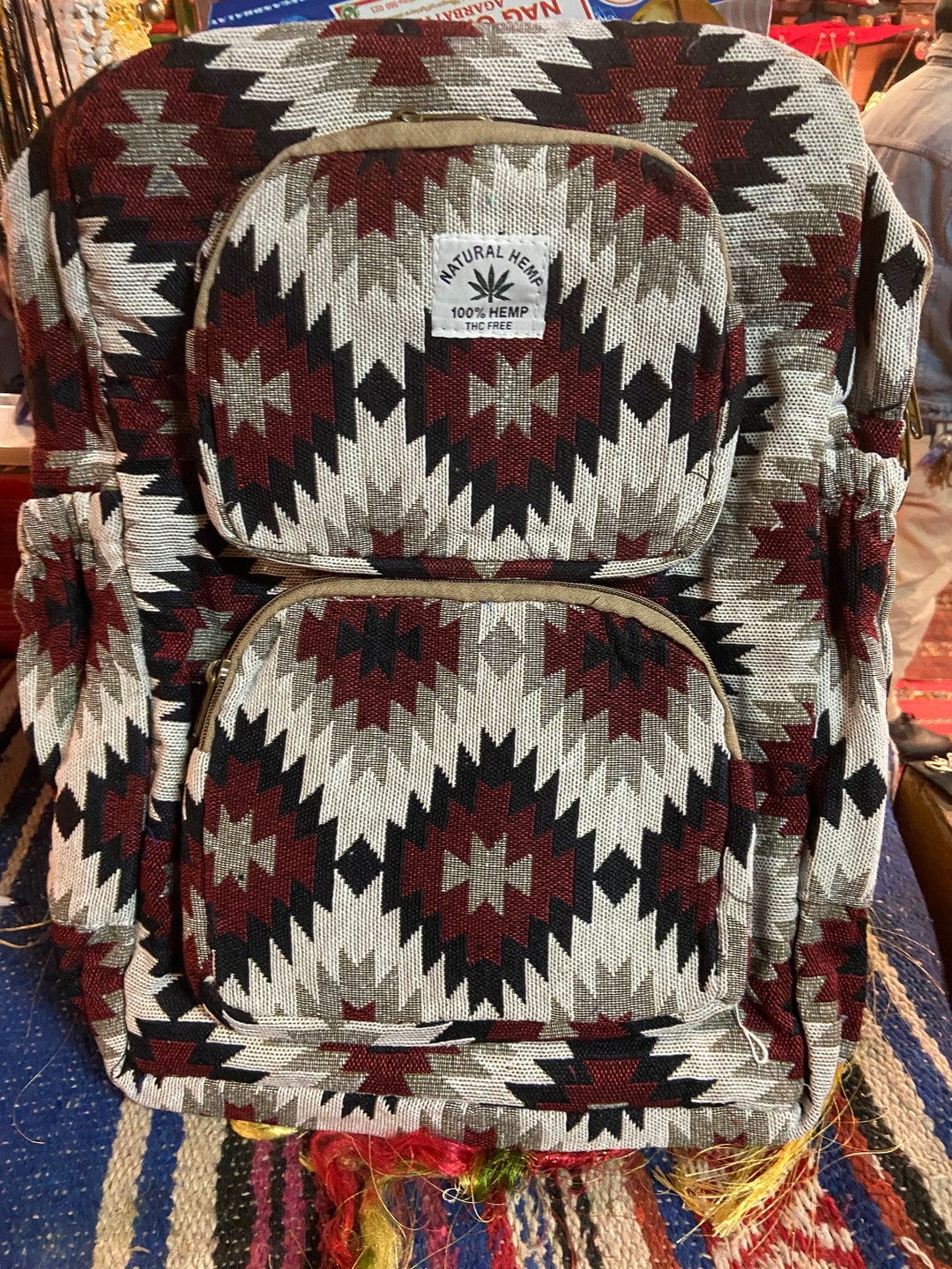 Elephant hemp backpack main image 0