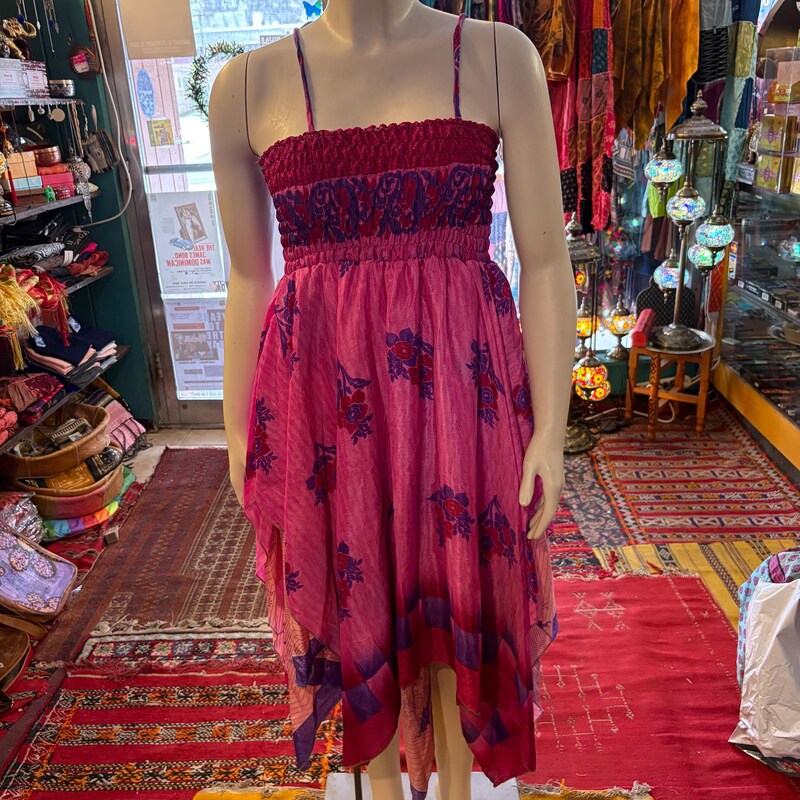 Handkerchief Denim Dress