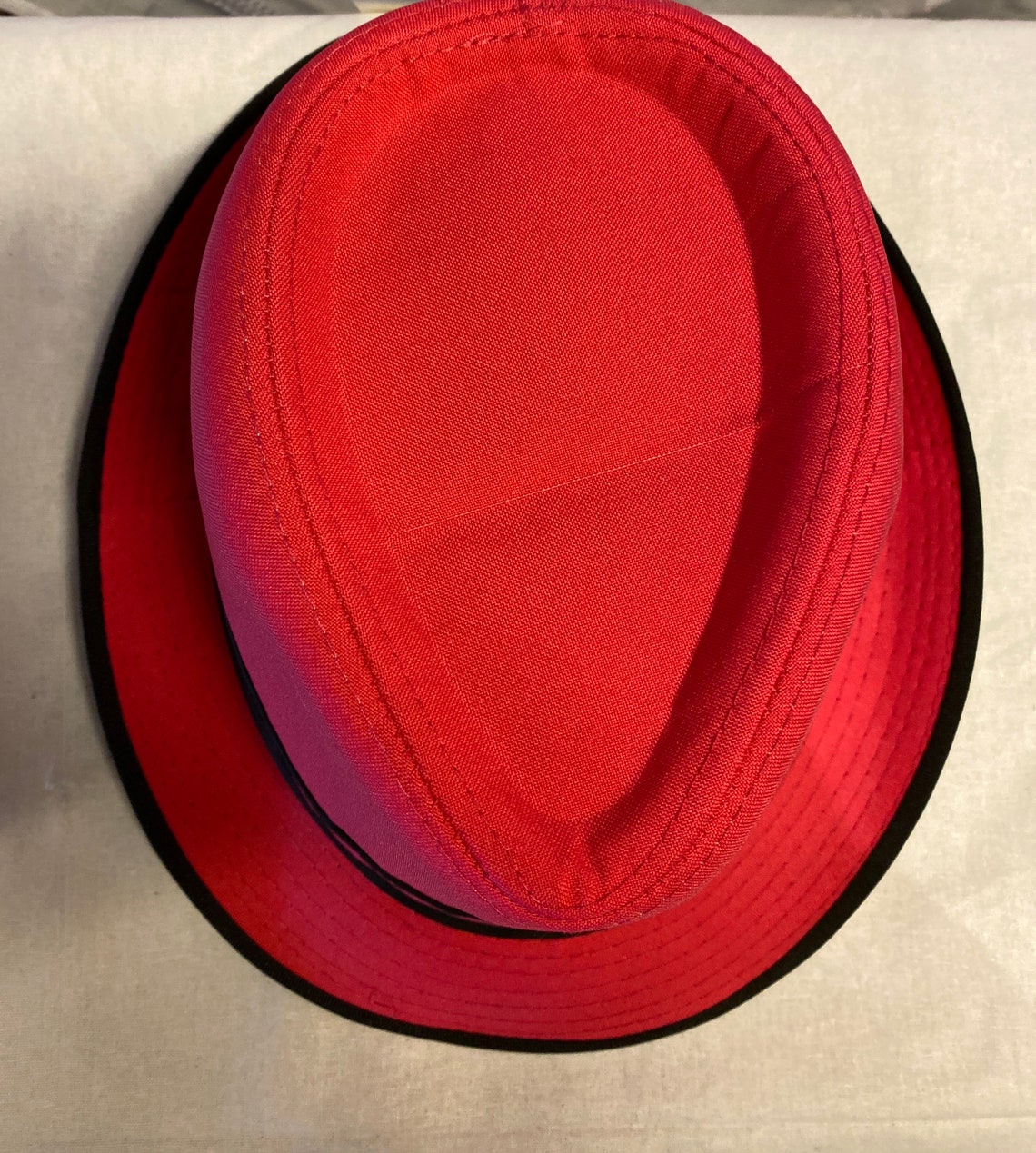 Fedora Hat Hot Pink Fedora Etsy