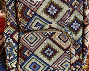 Himalayan Hemp Backpack: Boho Vegan Travel Bag