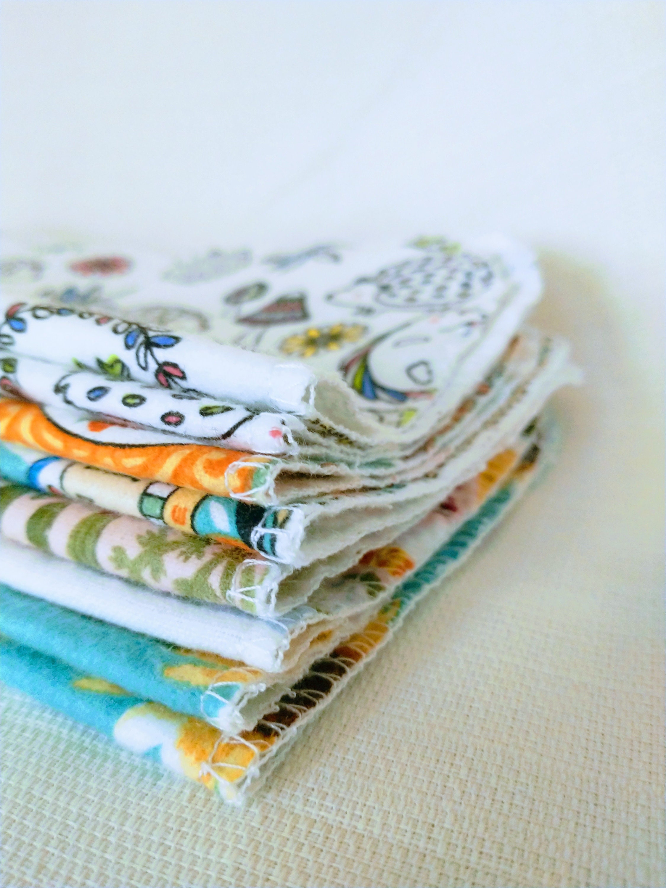 Handmade Unpaper Towels l Reusable Paper Towels l Cloth Towels Etsy