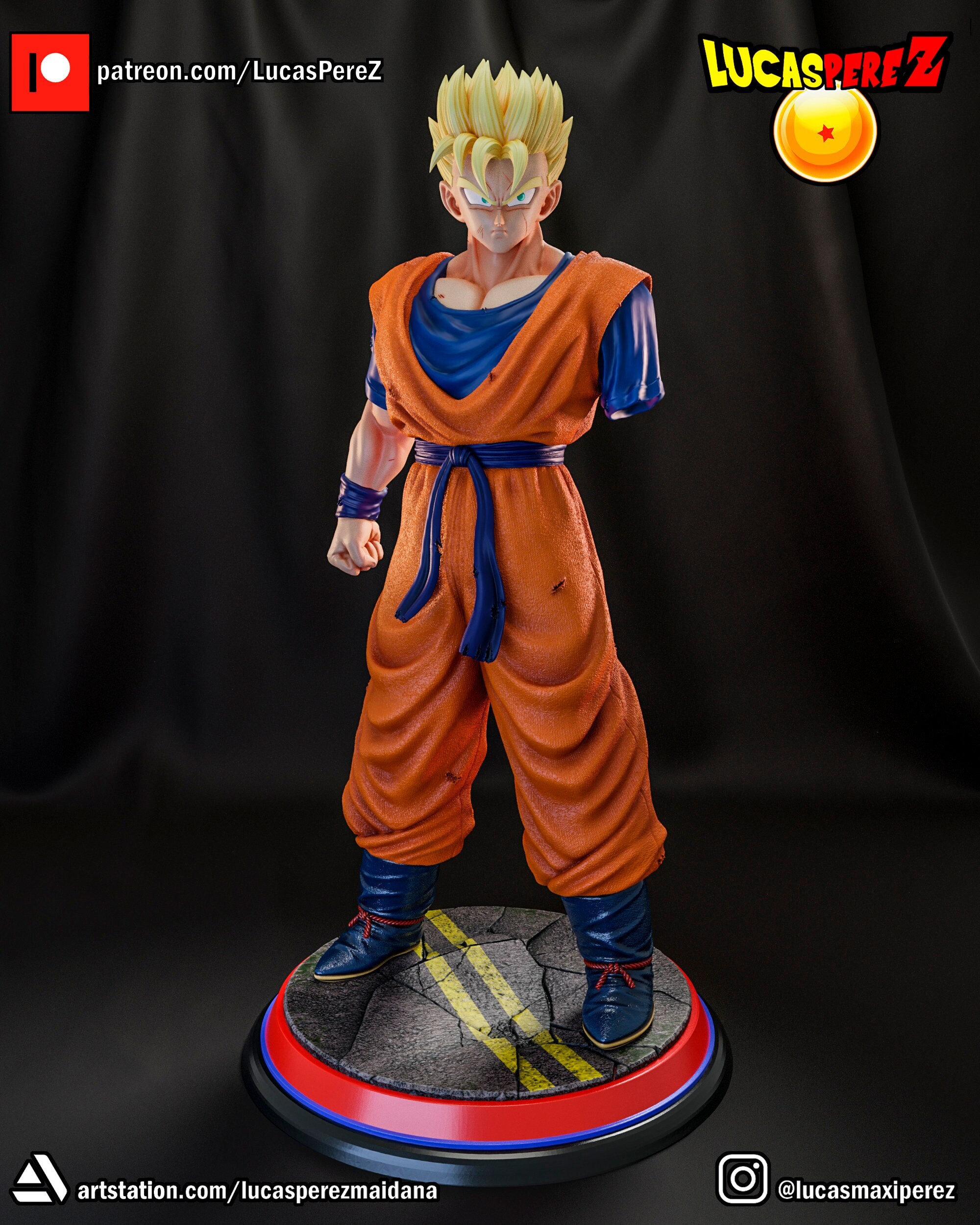 Goku para colorir in 2023  Dragon ball painting, Dragon ball