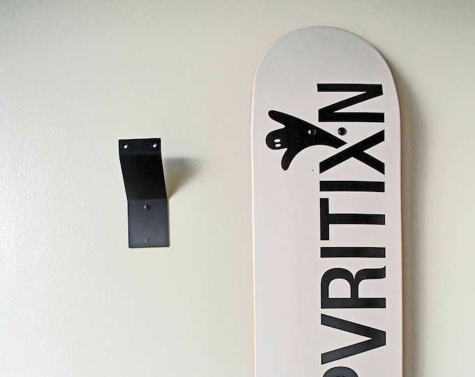 APPVRITIXN Skateboard deck wall mount rack hanger Metal Vertical and Horizontal