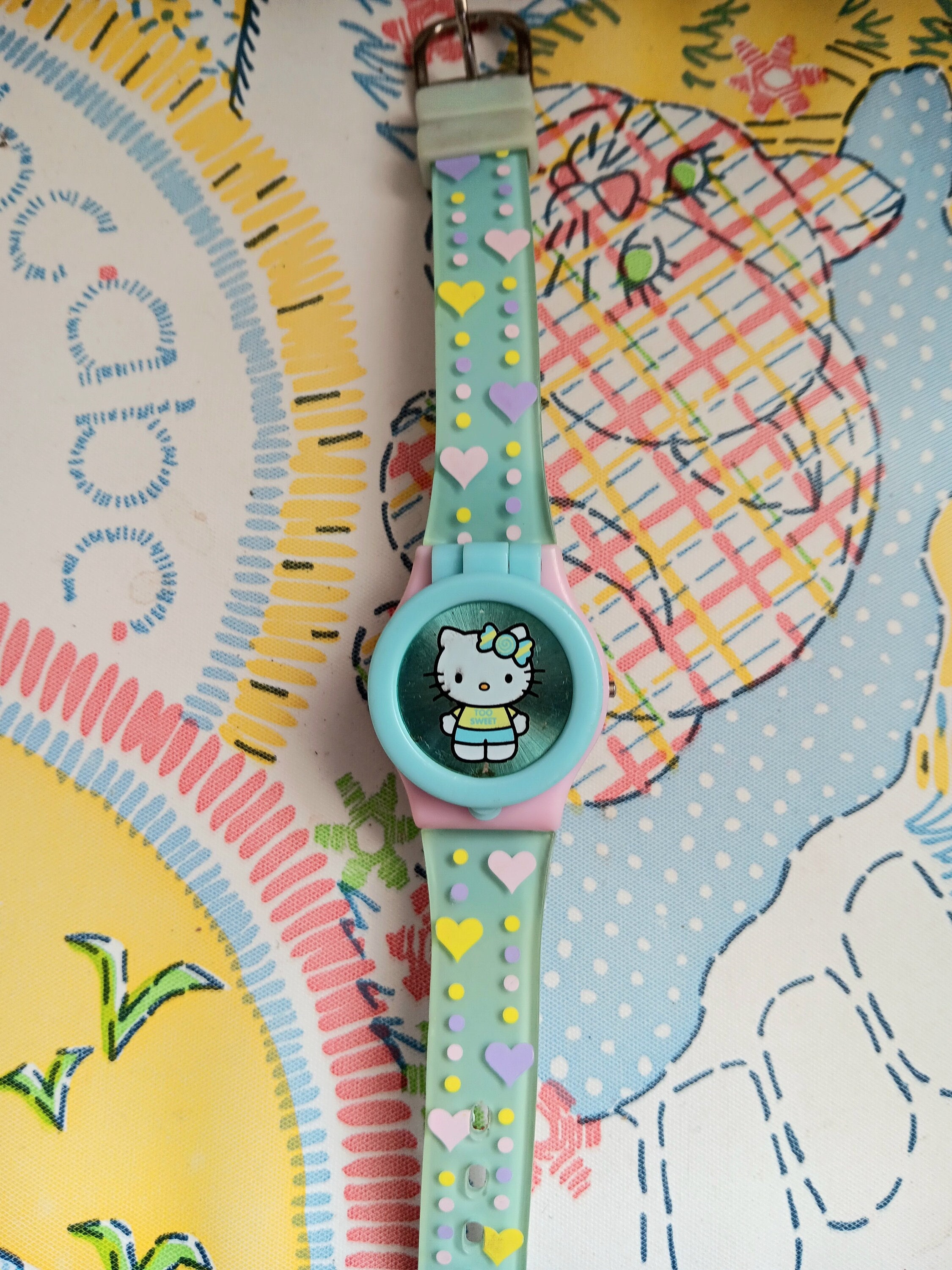 Hello kitty on sale ring watch