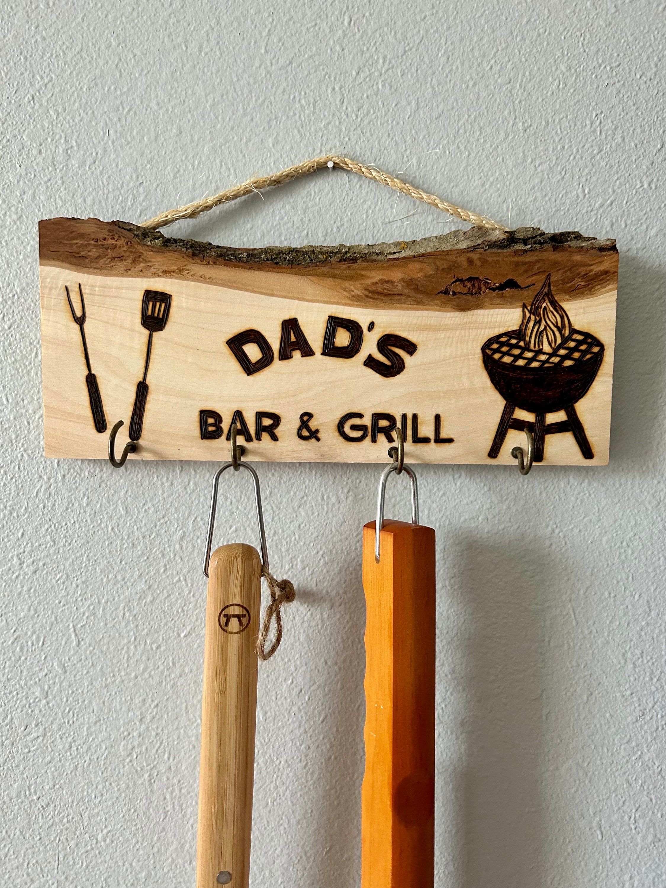 Grill Tool Storage