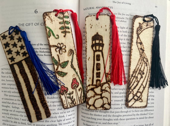 Bookmark - PERSONALIZED Lighthouse - Birch wood Bookmark - PERSONALIZED Lighthouse - Birch wood