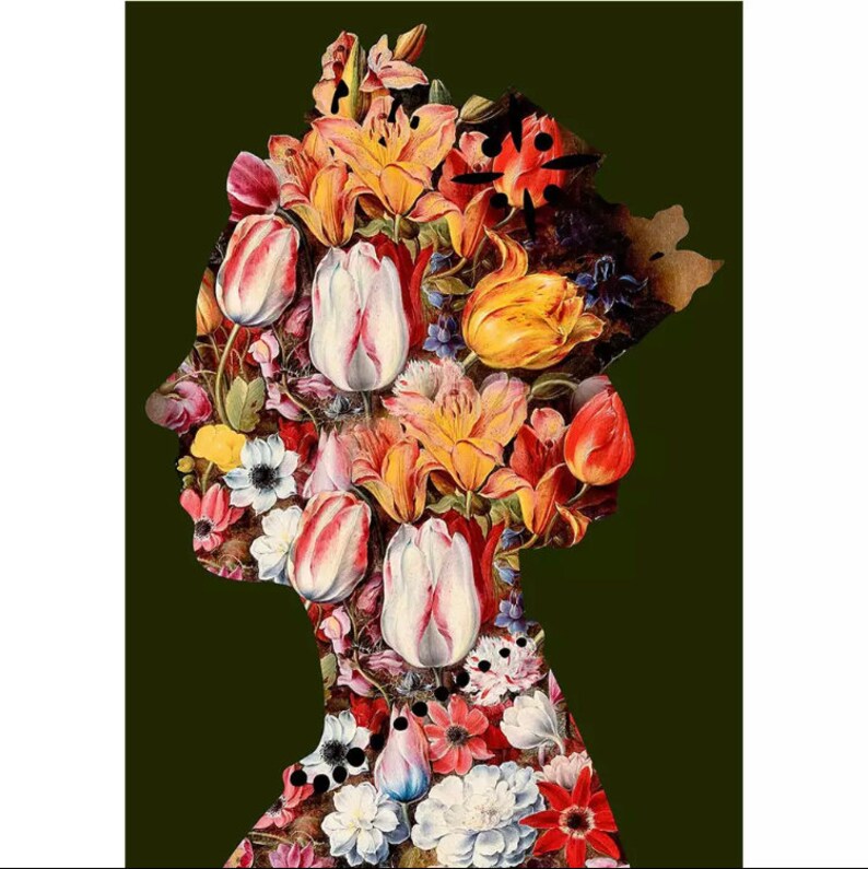 Queen Elizabeth II Canvas eternal Queen Poster Etsy