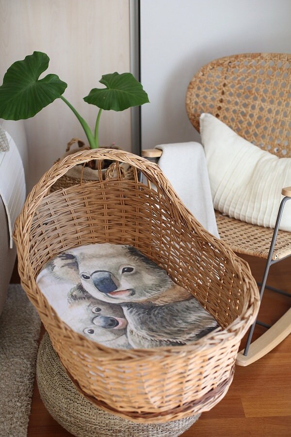 Koala Organic Cotton Muslin Muslin Blanket Swaddle Blanket Baby Shower