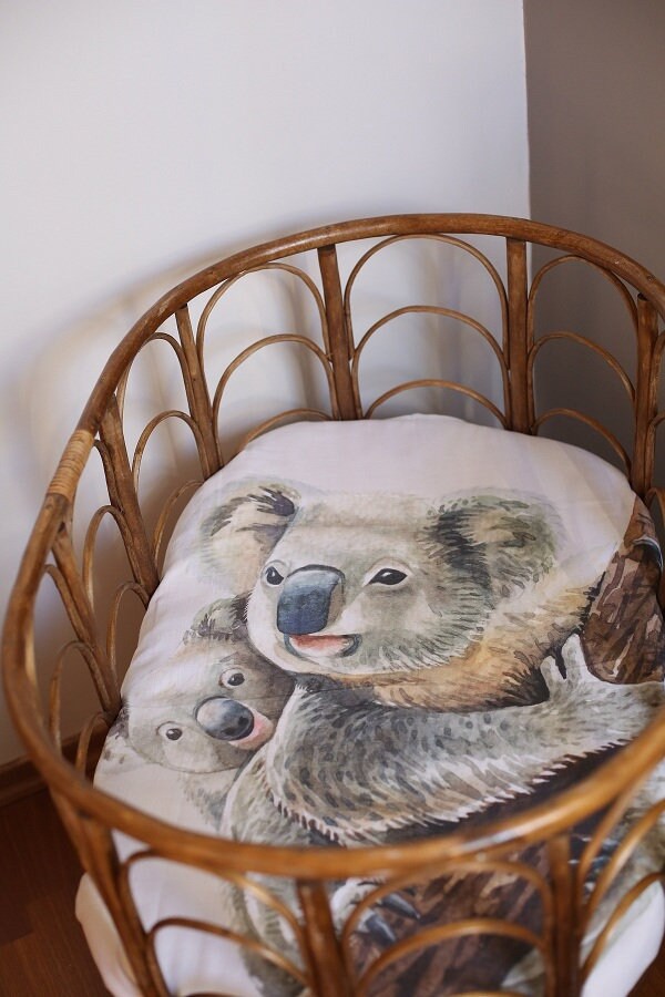 Koala Organic Cotton Muslin Muslin Blanket Swaddle Blanket Baby Shower