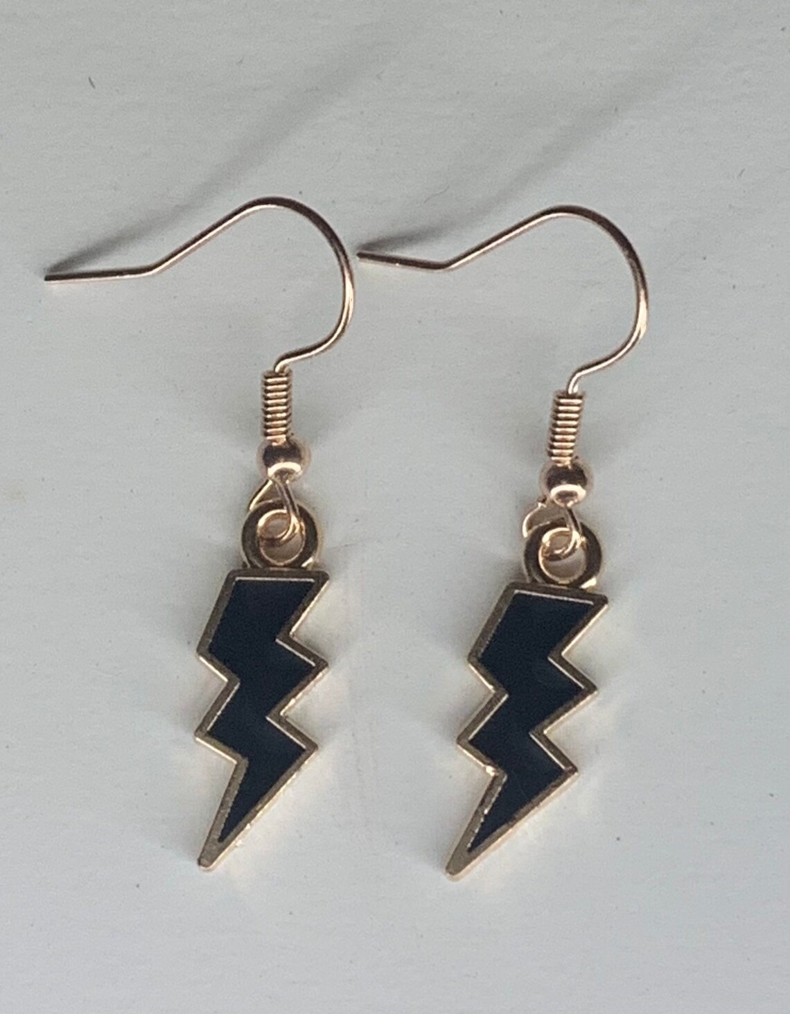 Lighteningbolt Earrings Etsy
