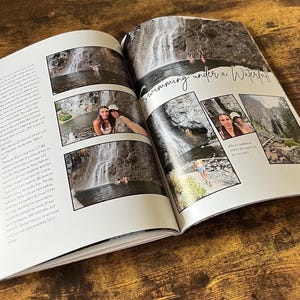 Basic Magazine Template - Scrapbook Style, Memory Collector
