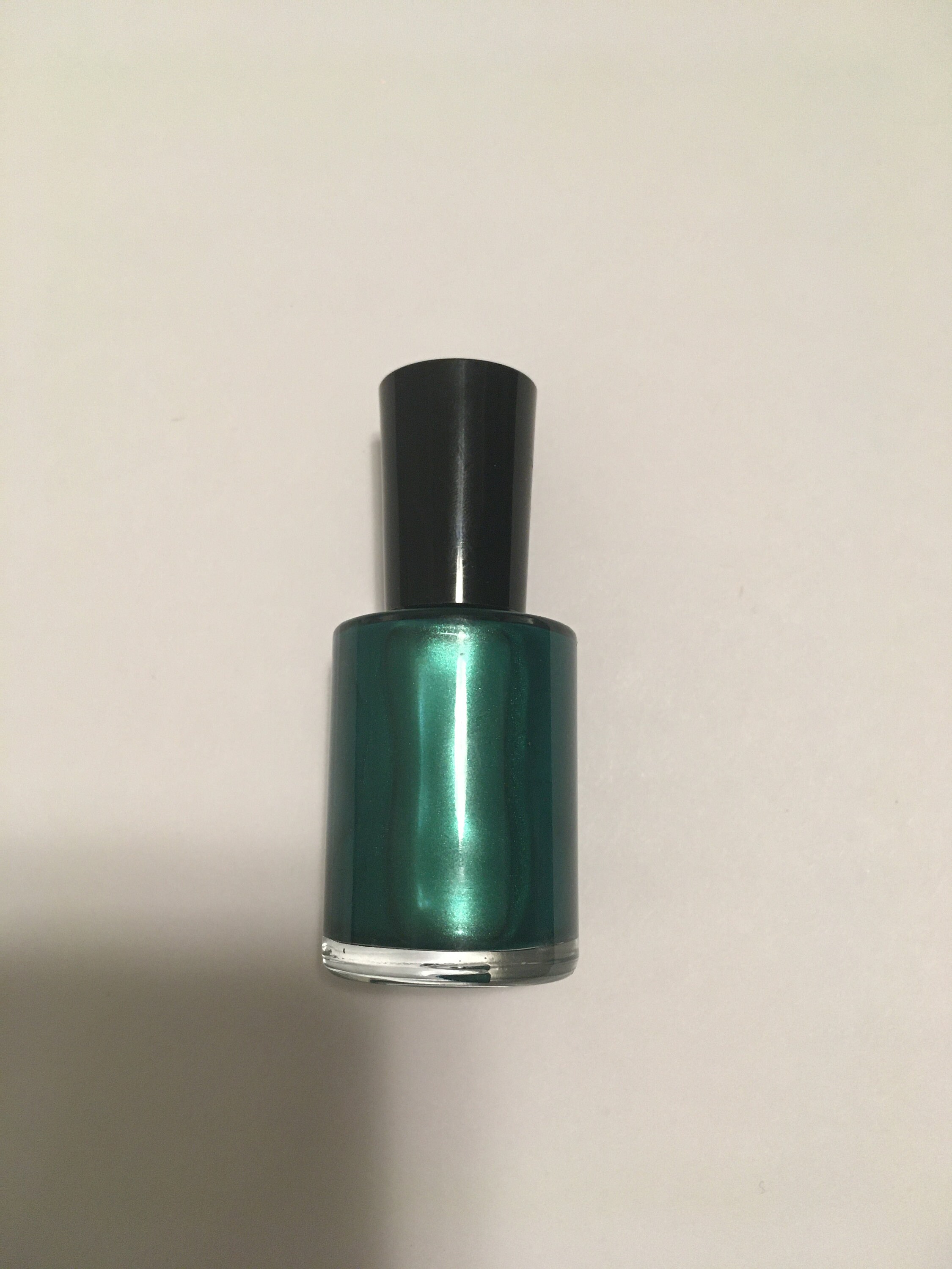 Shimmery emerald green nail polish Etsy