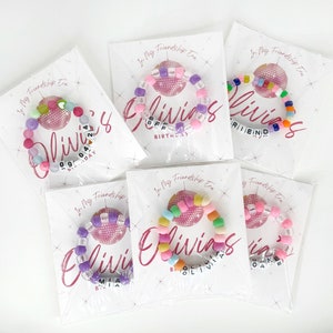 Friendship Bracelet Party Favors, Birthday party favor friendship bracelets, Bachelorette Party Favor Bracelets, Swiftie Bachelorette inspir