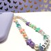Y2K Olivia Rodrigo Sour rainbow colorful Phone Charm Chain Strap 90's Vibes