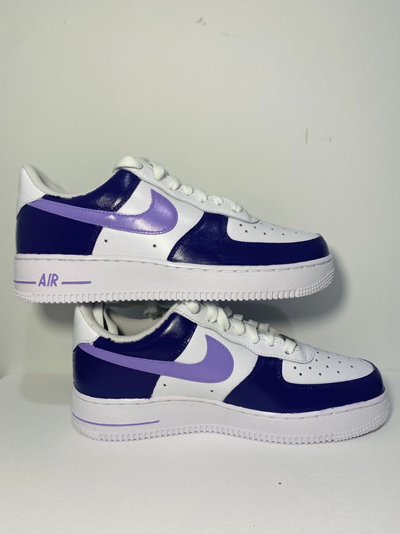 womens purple air force 1