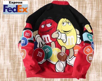 NASCAR Racing Jacket Embroidered Coat 