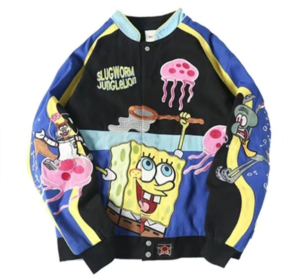 Custom Spongebob Jacket vintage Style 