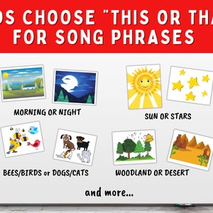 Primary Singing Time This or That Game: Joseph Smith's First Prayer LDS Hymn, Primary Music, Primary Singing Time, Come Follow Me image 2