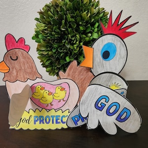 Psalm 91: 4 Gott schützt Abdeckung mit Federn, bibel druckbare Färbung & Schrift Spur Handwerk - Sonntagsschul Bibelstunde, komm und folge mir lds