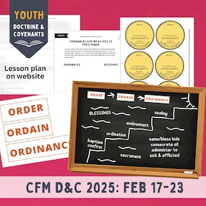 Feb 17-23, YOUTH YM YW Come Follow Me 2025 lesson helps, Doctrine & Covenants 12-17 Joseph Smith History 1:66-75 Upon You My Fellow Servants