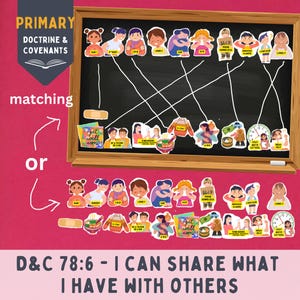 July 7-28, LDS Primary Children Come Follow Me lesson helps, Doctrine and Covenants 76, 77-80; 2 weeks of CFM lesson bundle materials!