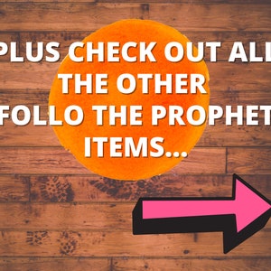 Follow the Prophet Song Scroll Visuals primary flip charts, lds primary song, primary music chorister leader, primary song activities image 7