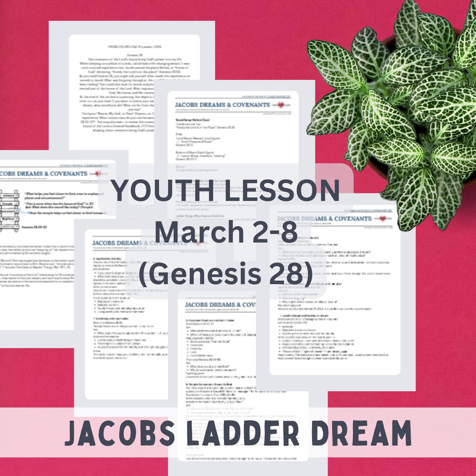 Youth March 2026 CFM OT Bundle - Come Follow Me 2026 Old Testament ...