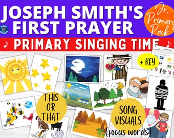 Primary Singing Time "This or That" Game: Joseph Smith's First Prayer (LDS Hymn, Primary Music, Primary Singing Time, Come Follow Me)