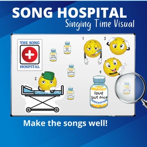 Primary Singing Time SONG HOSPITAL Display: Make the Sick Songs Well! (LDS Primary Songs | Primary Song Review | Primary Program Prep))