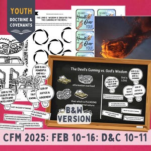 Feb 10–16, YOUTH Come Follow Me 2025 lesson helps, Doctrine & Covenants 10-11, Young Men Young Women, That You May Come Off Conqueror + tags