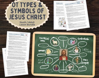 YOUTH ADULT LDS Come Follow Me Lesson Bundle: Old Testament Types & Symbols of Christ, Come Follow Me 2026