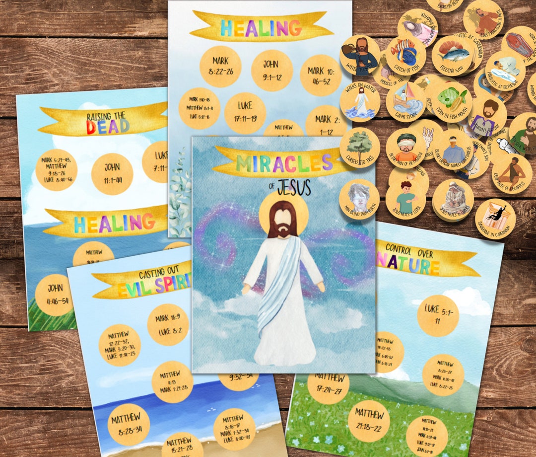 Miracles Of Jesus Folder Game New Testament Bible Activity Kids Bible miracles-of-jesus-folder-game-new-testament-bible-activity-kids-bible