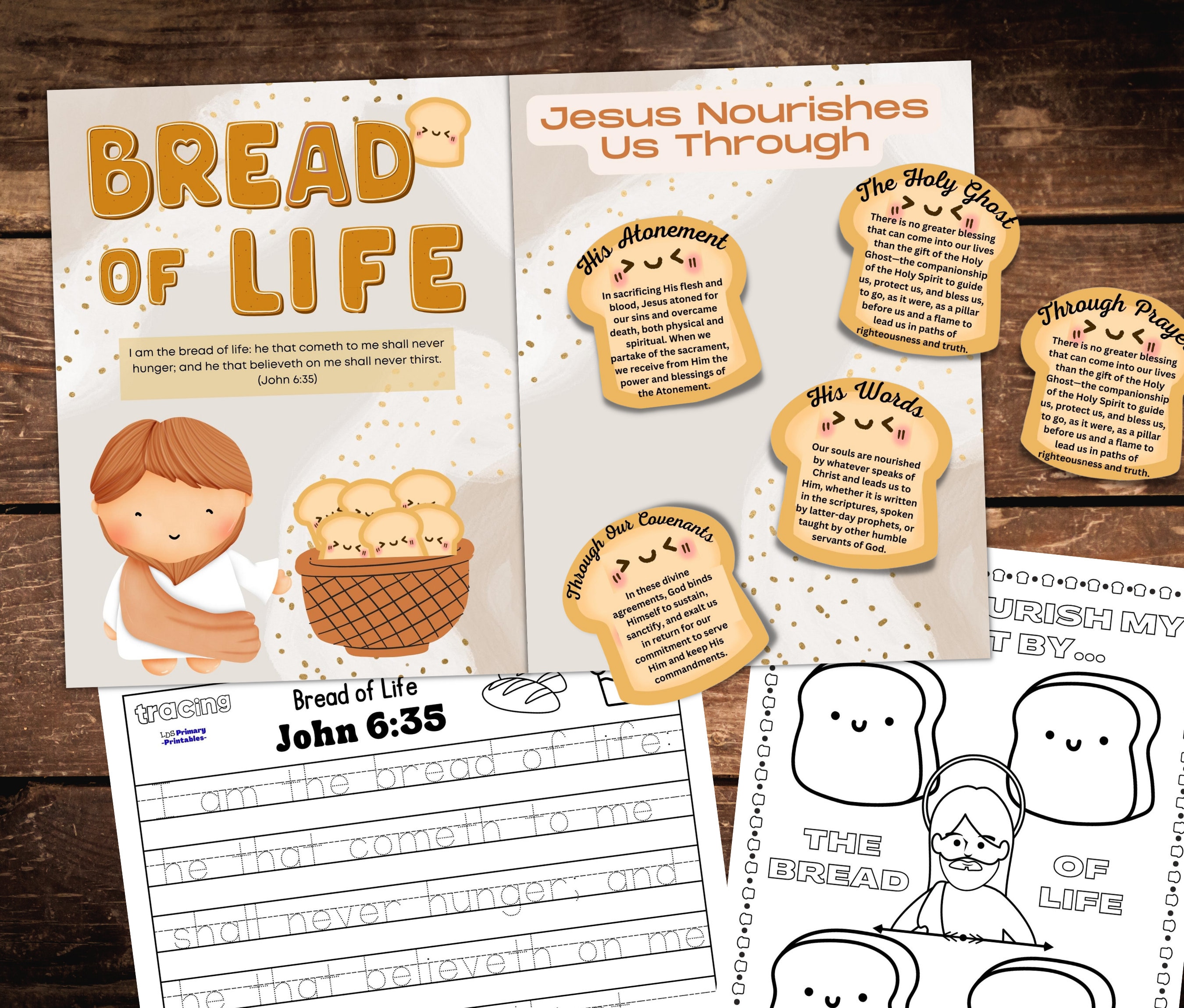 Jesus Is The Bread Of Life Activity Bundle John 6 36 Kids Bible jesus-is-the-bread-of-life-activity-bundle-john-6-36-kids-bible