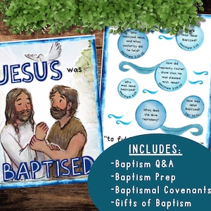 All About Baptism Folder Game | Baptism Prep Activities Baptism Lessons ...