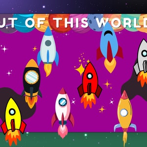 Primary Program or Song Review SPACE Bulletin Board Poster Display | Primary Singing Time | Primary Presentation | LDS Primary Songs | Music